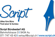 Logo Script Bürobedarf AG