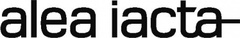 Logo alea iacta pr & consulting gmbh