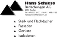 Logo Hans Schiess Bedachungen AG