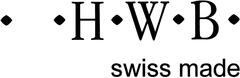 Logo HWB Das Gürteldesign. AG