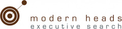 Logo modern heads executive search GmbH