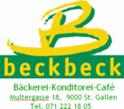 Logo Bäckerei-Konditorei-Café Beck Beck