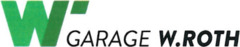 Logo Garage W. Roth GmbH