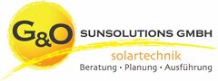 Logo G&O sunsolutions GmbH