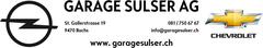 Logo Garage Sulser AG