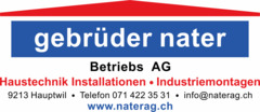 Logo Gebrüder Nater Betriebs AG