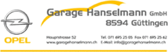 Logo Garage Hanselmann GmbH