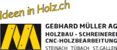 Logo Gebhard Müller AG - Ideen in Holz.ch