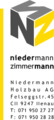 Logo Niedermann Holzbau AG