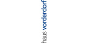 Logo haus vorderdorf