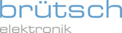 Logo Brütsch Elektronik AG