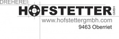 Logo Dreherei Hofstetter GmbH Oberriet