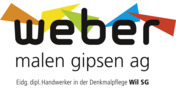 Logo weber malen gipsen ag