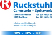 Logo Ruckstuhl Carrosserie + Spritzwerk