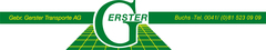 Logo Gebr. Gerster Transporte AG