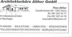 Logo Architekturbüro Alther GmbH