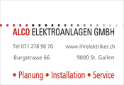 Logo Alco Elektroanlagen GmbH