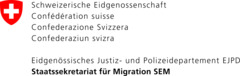 Logo Staatssekretariat für Migration SEM