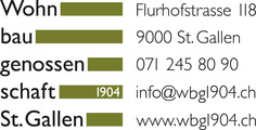 Logo Wohnbaugenossenschaft 1904 St. Gallen