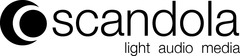 Logo scandola light audio media gmbh