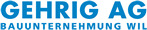 Logo Gehrig AG Bauunternehmung Wil